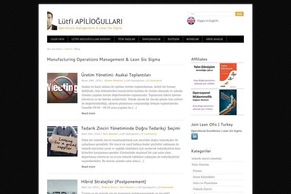 Elegant theme site design template sample