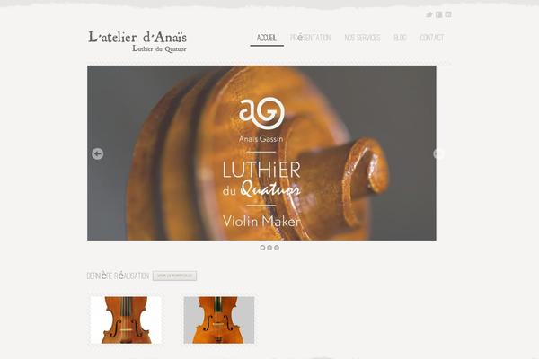 Good Minimal theme site design template sample