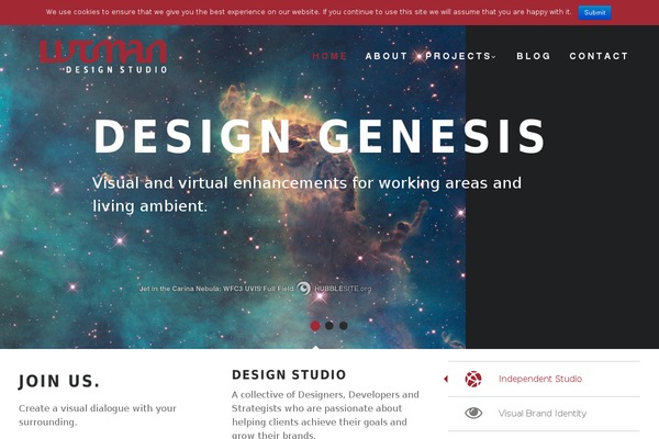 Fuse theme site design template sample