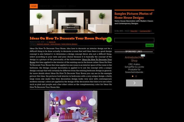 Nippon theme site design template sample