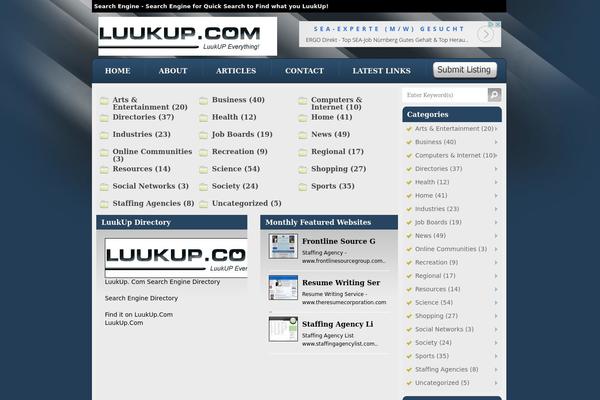 luukup.com site used Directorypress