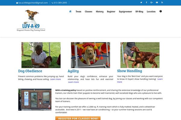Creativo theme site design template sample