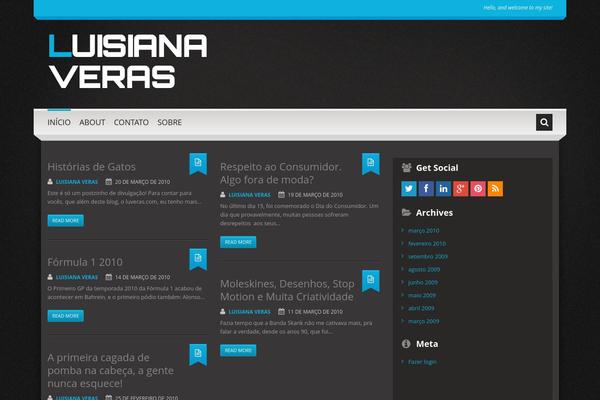 Bueno theme site design template sample