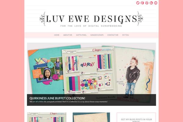 Isabelle theme site design template sample