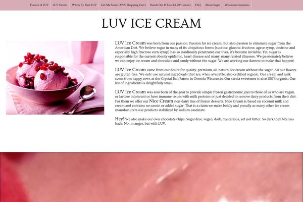 icecream theme websites examples