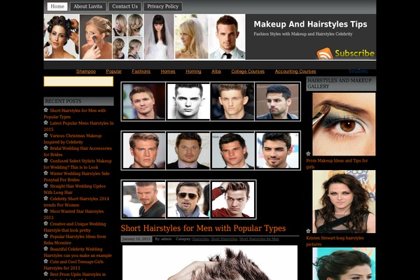 Prosumer theme site design template sample
