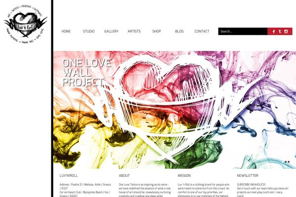 Lekker theme site design template sample