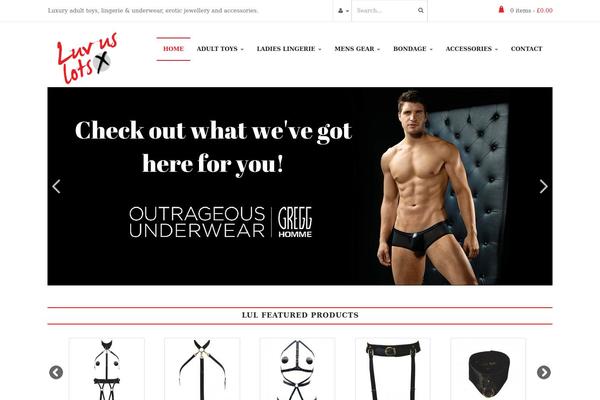 Fitshop theme site design template sample