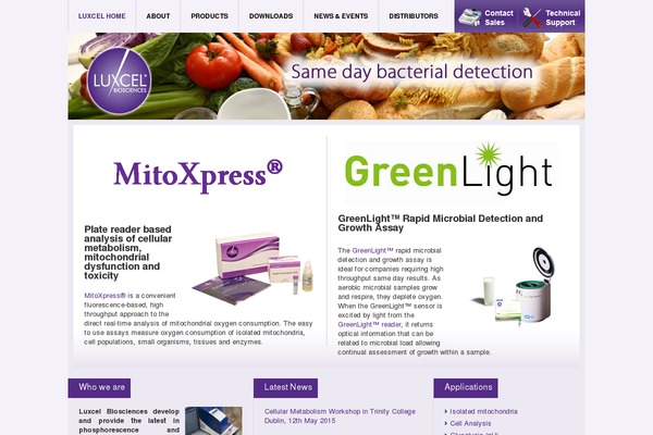 luxcel.com site used Luxcel
