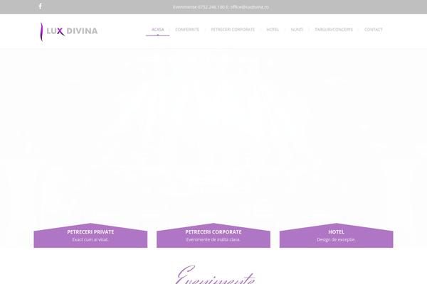 NUVO theme site design template sample