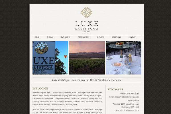 Atlantica theme site design template sample