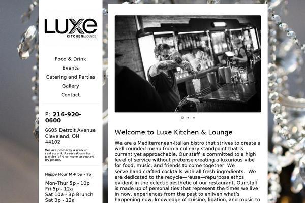 Eatery theme site design template sample