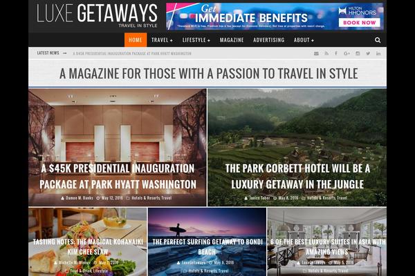 luxegetaways.com site used Naturalgreen