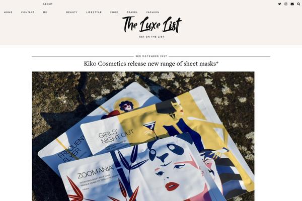 luxelist.me site used Pipdig-infinite