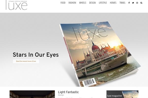 Herald theme site design template sample