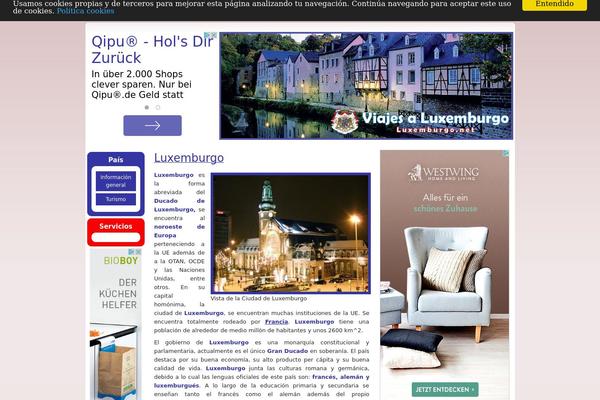 luxemburgo.net site used Pobreza