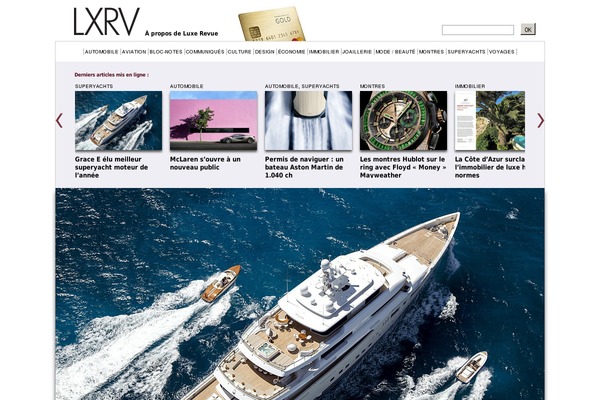 luxerevue.com site used Lxrv