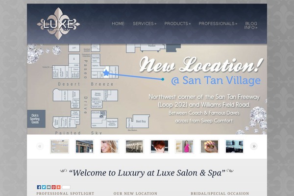 Dandelion theme site design template sample