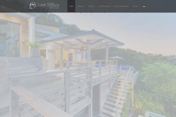 Supernova theme site design template sample