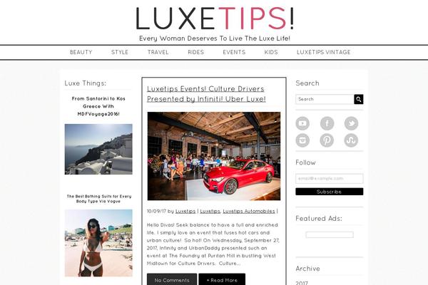 Tim theme site design template sample