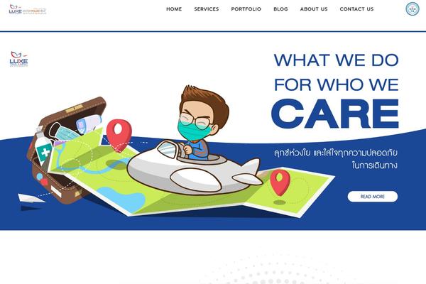 Dfd-ronneby_child theme site design template sample