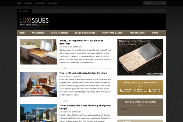 luxissues.com site used Luxissues