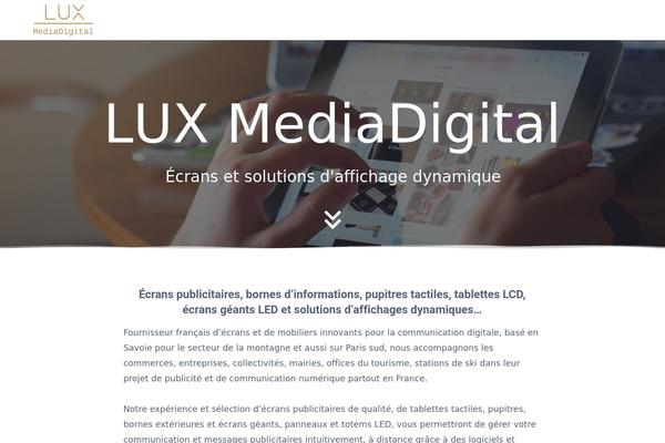 Site using Materialis-companion plugin