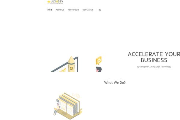 luxodev.com site used Luxodev-child-themes