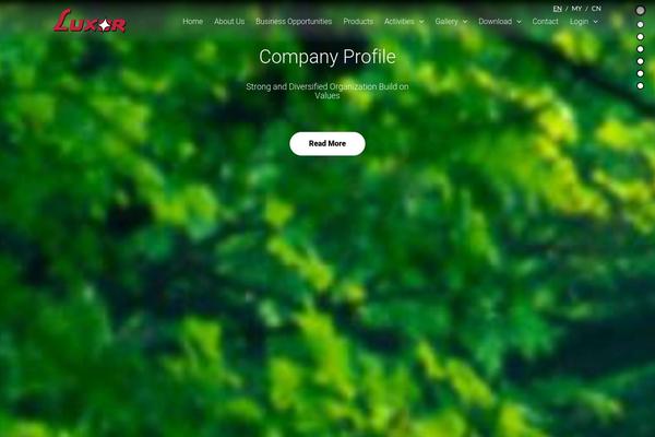 Thefox_child_theme theme site design template sample