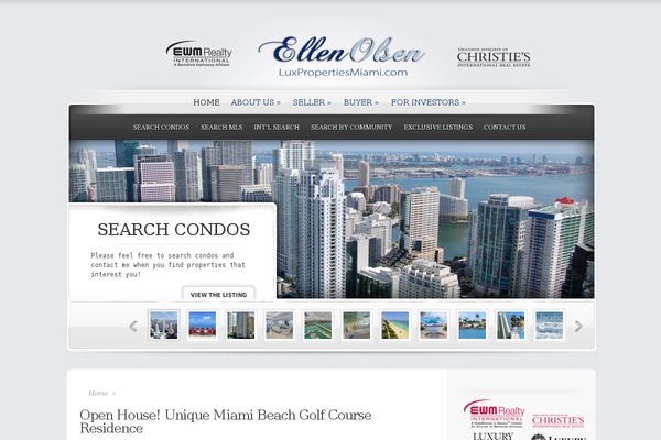 Site using BNS Corner Logo plugin