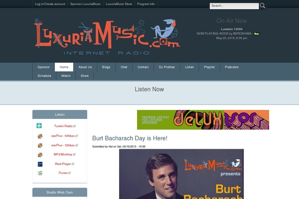 Site using Proradio-videogalleries plugin
