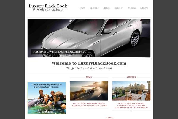 Voyage theme site design template sample