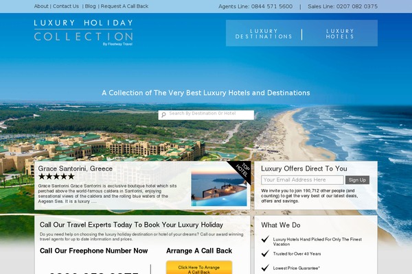 luxuryholidaycollection.com site used Lhc