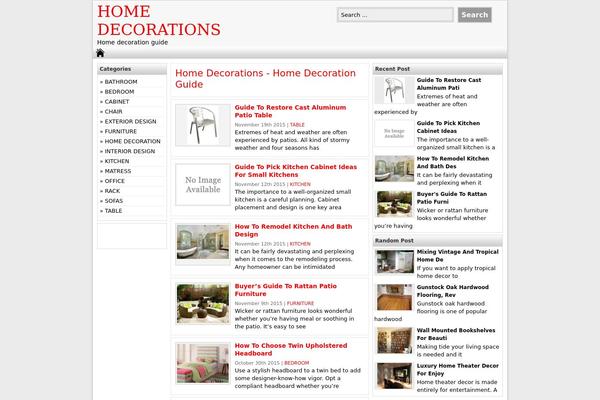 Do’a Ibu theme site design template sample
