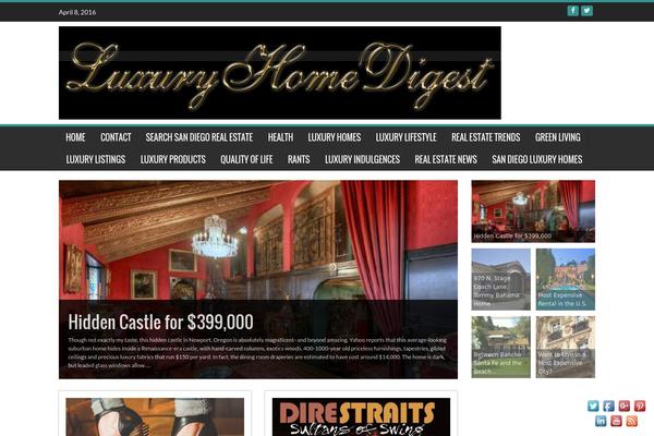 WP FanZone theme site design template sample