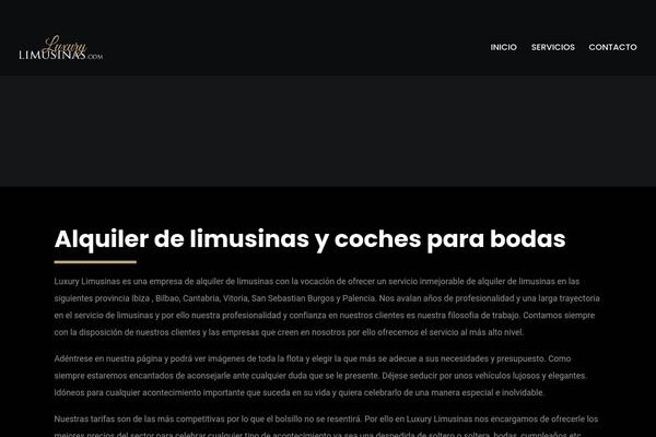 Brooklyn Child theme site design template sample