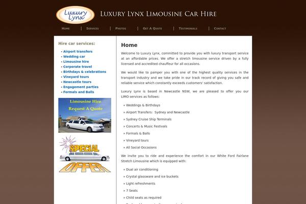 luxurylynx.com site used Luxurylynx
