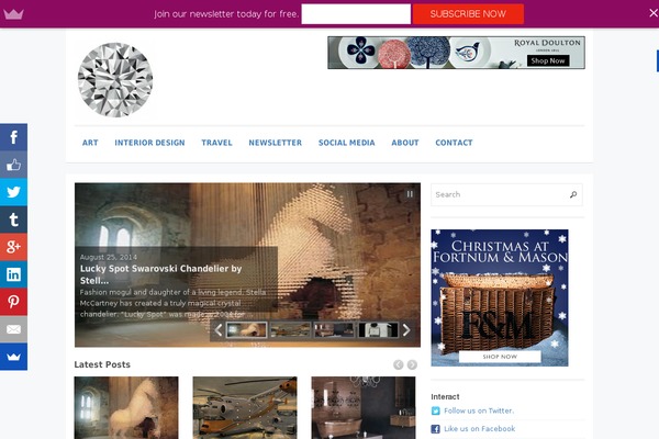 Max Magazine theme site design template sample