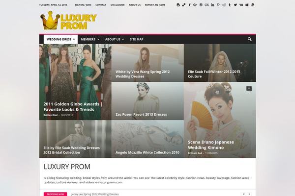 NewsMag theme site design template sample