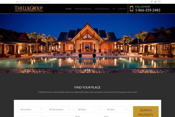 Noo-citilights theme site design template sample