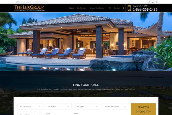 luxuryrentalsbahamas.com site used Noo-citilights
