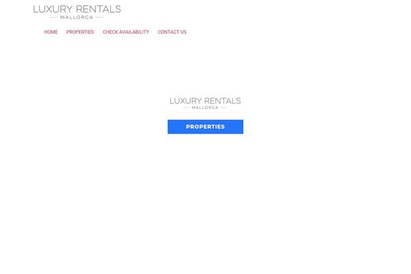 Marina theme site design template sample