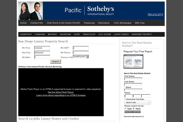 luxurysocalrealty.com site used Luxurysocalrealty