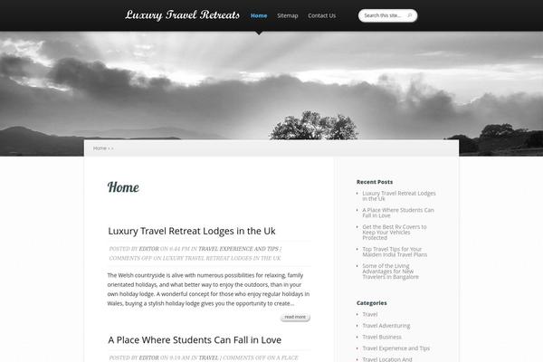 luxurytravelretreats.com site used Explorable