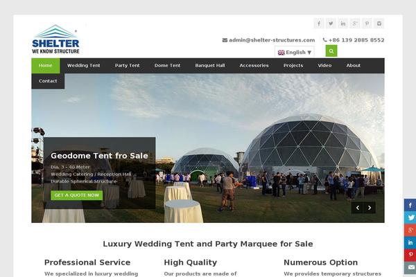 Site using Web-font-social-icons plugin