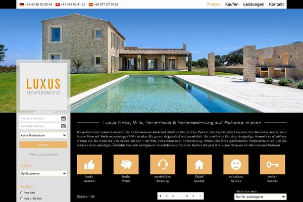 Bones theme site design template sample