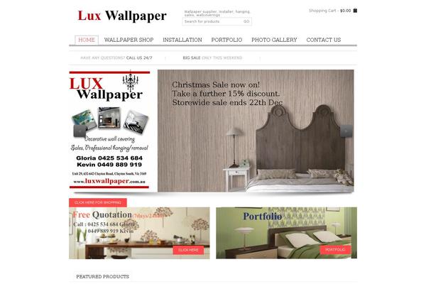 Blanco theme site design template sample