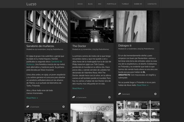 Visual theme site design template sample