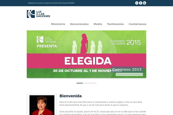 luzalasnaciones.org site used Aphrodite