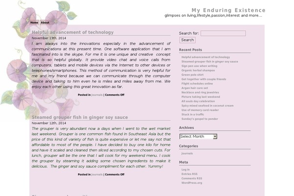 luzncelso.com site used Translucent Fluidity 2